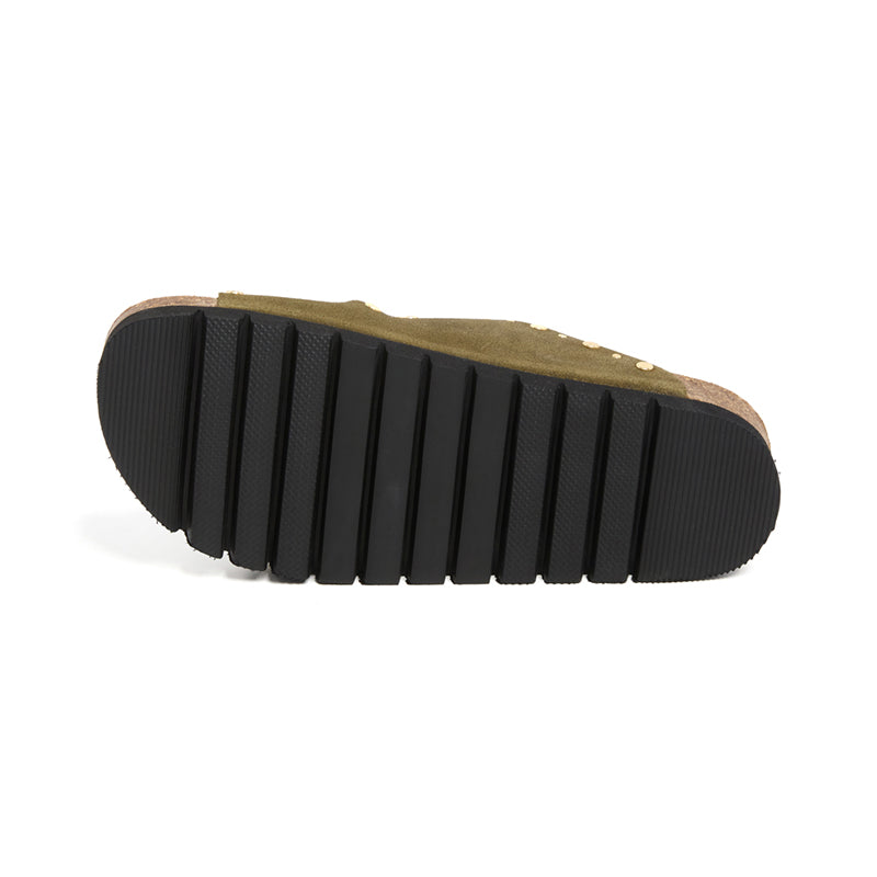 Imagen del producto Sandalia Plataforma Kaki Mujer