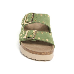 Imagen del producto Sandalia Plataforma Verde Mujer