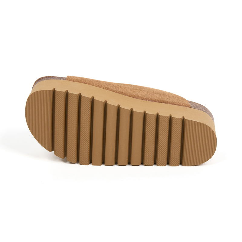 Imagen del producto Sandalia Plataforma Cuero Mujer