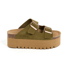 Imagen del producto Sandalia Plataforma Kaki Mujer