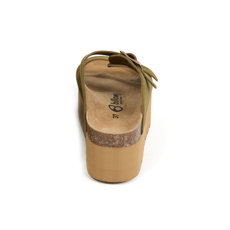 Imagen del producto Sandalia Plataforma Kaki Mujer