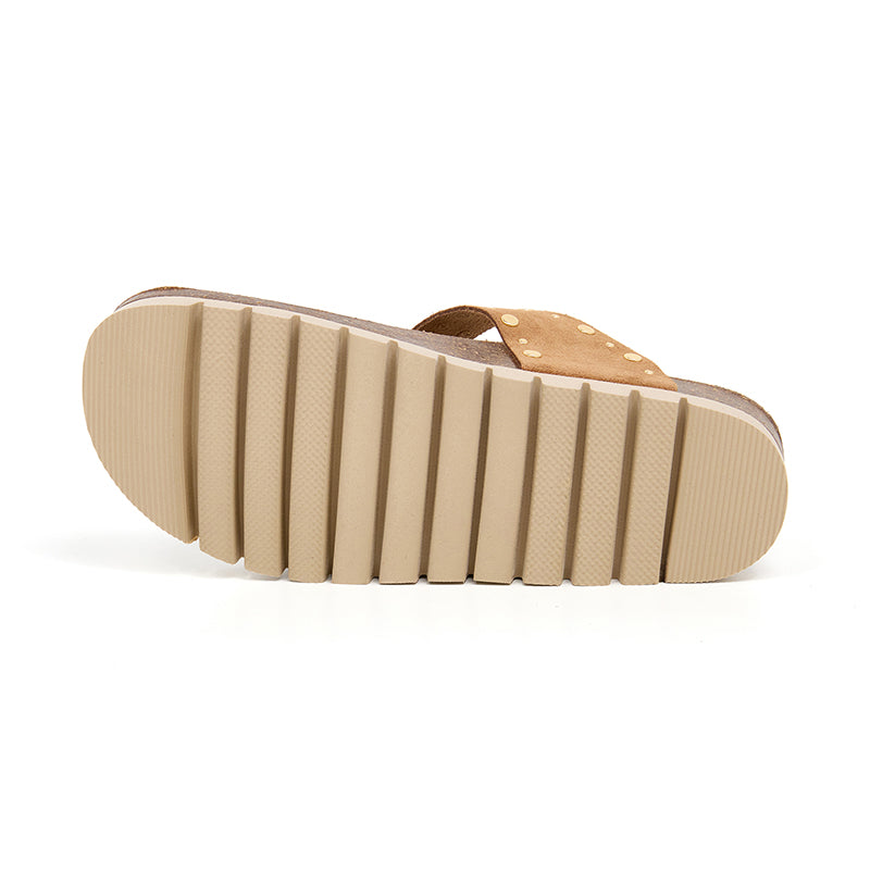 Imagen del producto Sandalia Plataforma Cuero Mujer