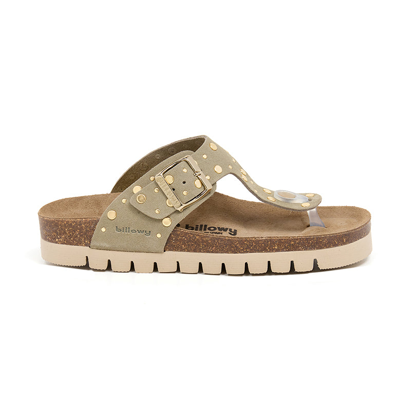 Imagen del producto Sandalia Plataforma Kaki Mujer