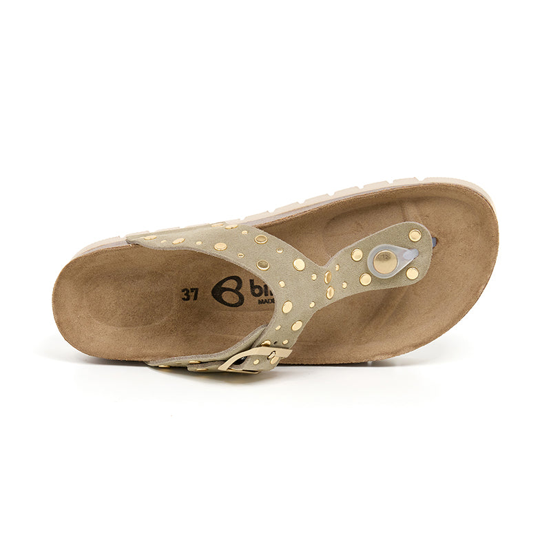 Imagen del producto Sandalia Plataforma Kaki Mujer