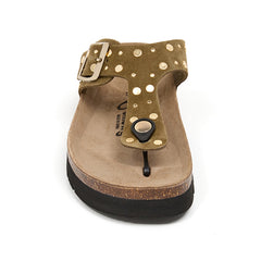 Imagen del producto Sandalia Plataforma Kaki Mujer