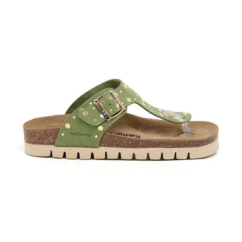 Imagen del producto Sandalia Plataforma Verde Mujer