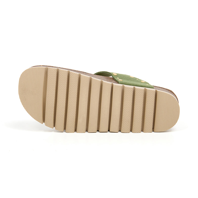 Imagen del producto Sandalia Plataforma Verde Mujer