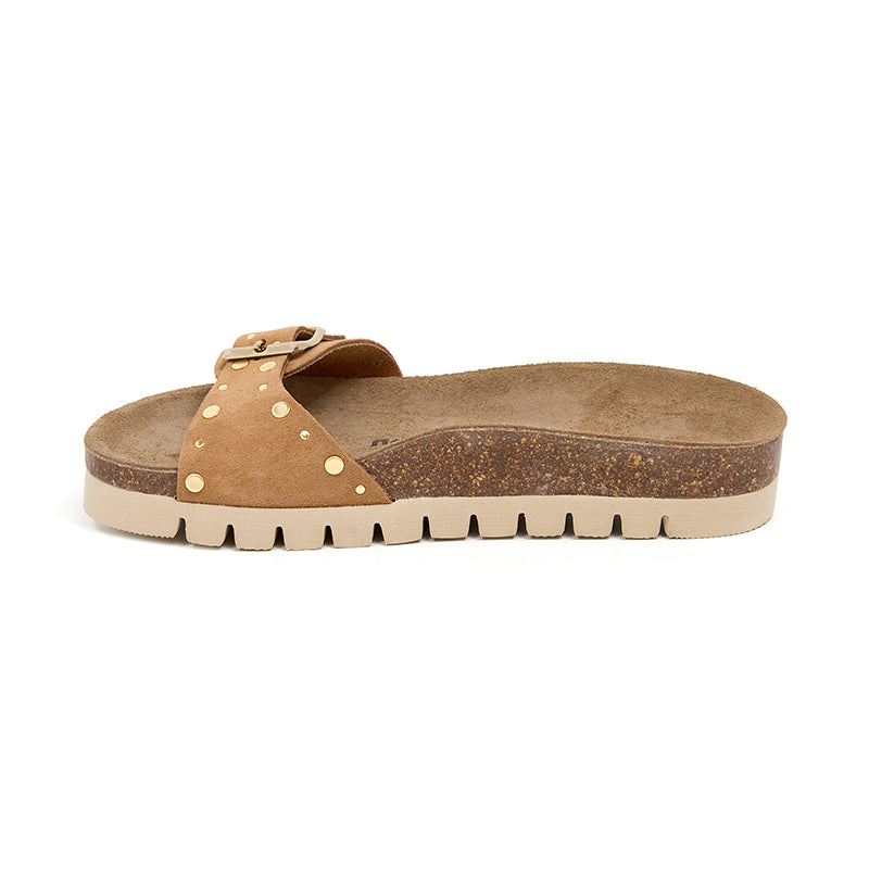 Imagen del producto Sandalia Plataforma Cuero Mujer
