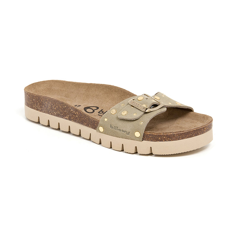 Imagen del producto Sandalia Plataforma Kaki Mujer