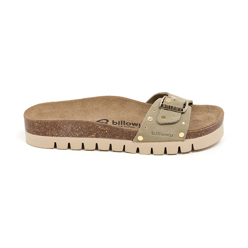 Imagen del producto Sandalia Plataforma Kaki Mujer