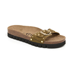 Imagen del producto Sandalia Plataforma Kaki Mujer