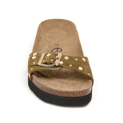 Imagen del producto Sandalia Plataforma Kaki Mujer
