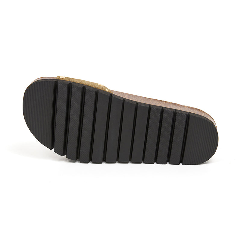 Imagen del producto Sandalia Plataforma Kaki Mujer