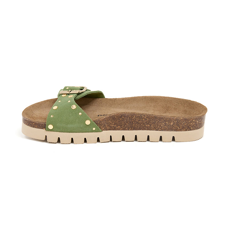 Imagen del producto Sandalia Plataforma Verde Mujer