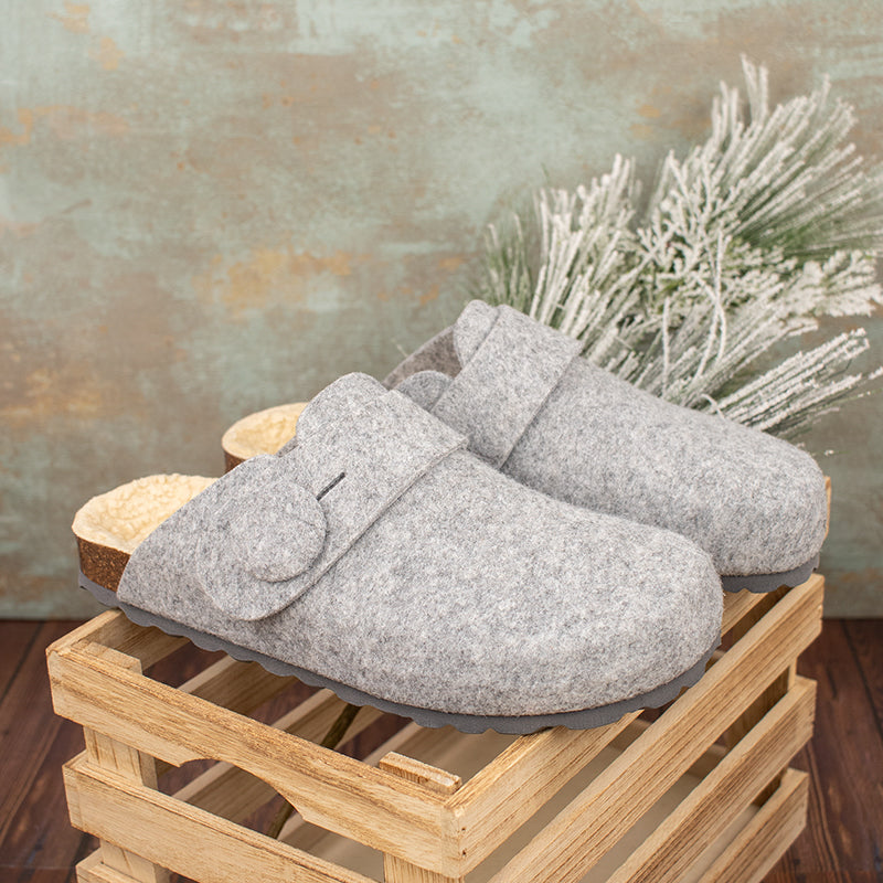 Imagen del producto Zueco Gris Mujer