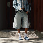 Träsko Dallas Glam Jeansblå dam
